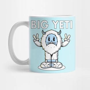 Big Yeti Bigfoot Vintage Cartoon Mug